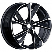Диск INCH ULF-R39P 8,5x19 5*112 Et:32 Dia:56 Gloss Black Machined Face