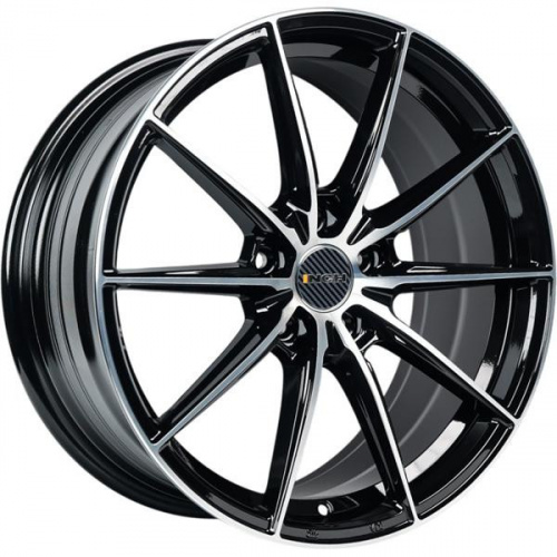 Диск INCH FA8533 8x18 5*114,3 Et:40 Dia:67,1 Gloss Black Machined Face