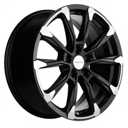 Диск Khomen 1808 7,5x18 5*108 Et:46 Dia:63,4 BLACK-FP
