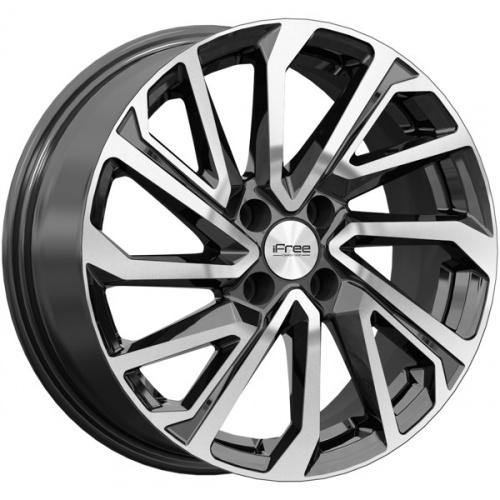 Диск IFree Original Неом (КС1172) 6,5x16 4*100 Et:45 Dia:56,1 Алмаз черный