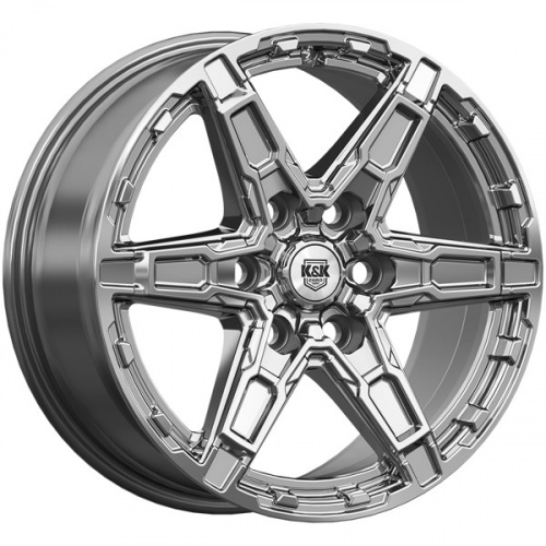 Диск K&K Дистрикт 8x18 6*139,7 Et:42 Dia:75,1 Дарк платинум