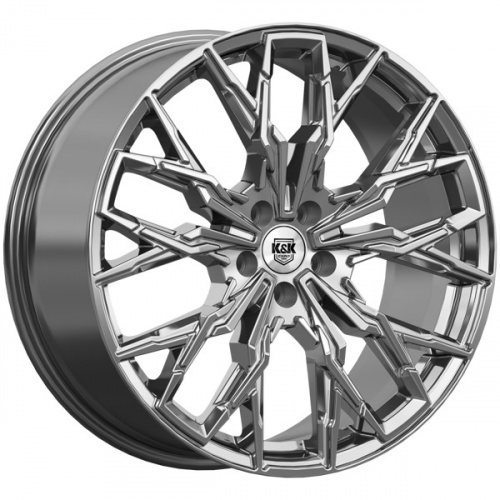 Диск K&K Элерон 9x20 5*112 Et:37 Dia:66,6 дарк платинум