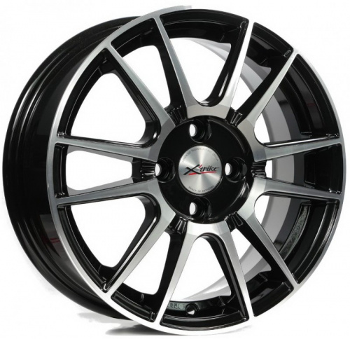 Диск X'trike X-127 6 x 15 4*100 Et: 45 Dia: 54,1 BK/FP