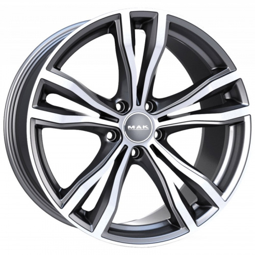 Диск MAK X-Mode 10,5 x 21 5*112 Et: 43 Dia: 66,6 Gunmetal Mirror Face