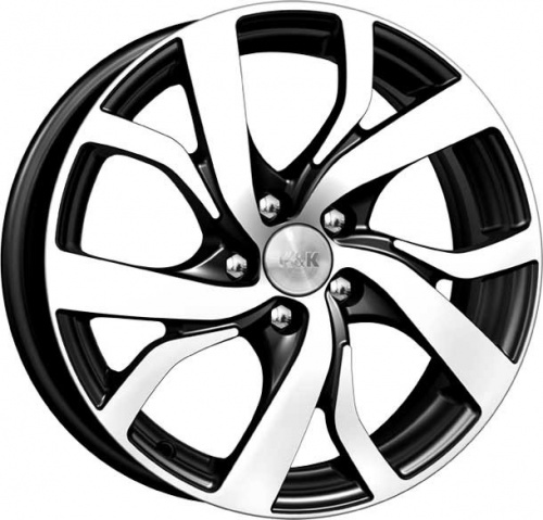 Диск K&K Палермо 6,5 x 16 5*108 Et: 50 Dia: 63,35 алмаз черный