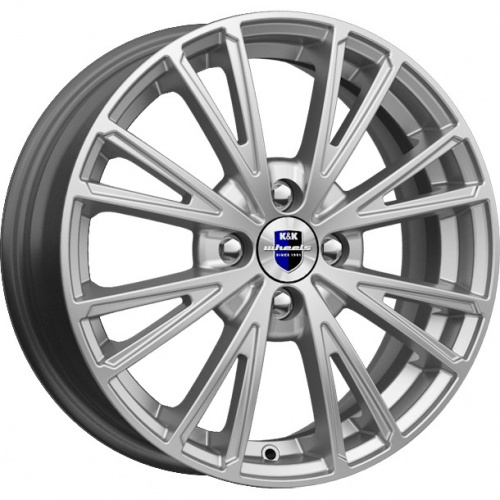 Диск K&K Меандр-оригинал 6 x 16 4*100 Et: 50 Dia: 60,1 Сильвер