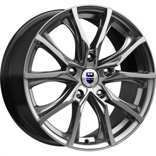 Диск K&K Твист 7,5 x 17 5*120 Et: 34 Dia: 72,6 Дарк платинум