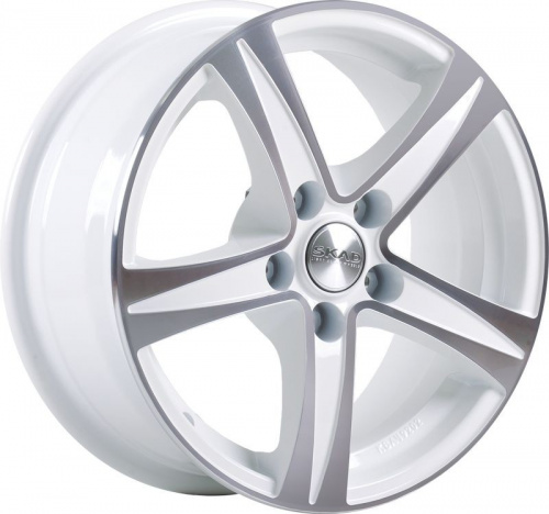 Диск Скад Sakura 6,5 x 15 5*112 Et: 43 Dia: 57,1 алмаз-белый