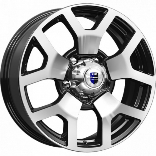 Диск K&K Намиб 7 x 18 5*139,7 Et: 35 Dia: 108,5 алмаз черный