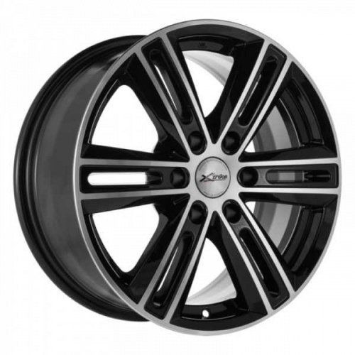 Диск X'trike X-124 7,5 x 17 6*139,7 Et: 25 Dia: 106,1 BK/FP