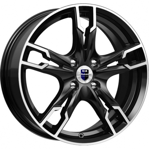 Диск K&K Солар 7 x 17 4*100 Et: 43 Dia: 60,1 алмаз-чёрный