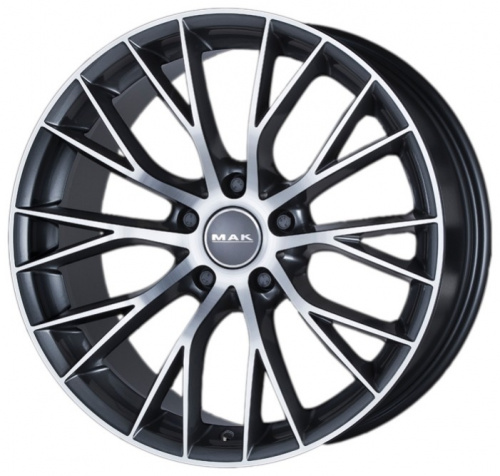 Диск MAK MUNCHEN 8 x 18 5*120 Et: 30 Dia: 72,6 Gun Metallic-Mirror Face