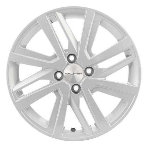 Диск Khomen 1609 6 x 16 4*100 Et: 50 Dia: 60,1 F-SILVER