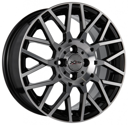 Диск X'trike X-125 6,5 x 16 4*100 Et: 48 Dia: 60,1 BK/FP