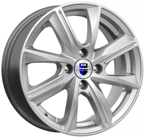 Диск K&K Арнар КС890 6 x 15 4*100 Et: 46 Dia: 54,1 сильвер