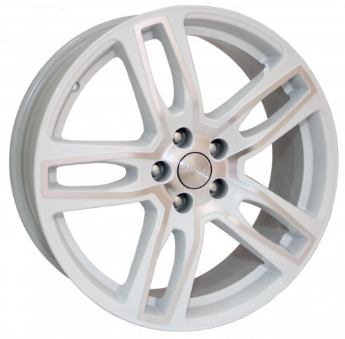 Диск Скад Женева 7 x 18 5*114,3 Et: 42 Dia: 67,1 алмаз белый