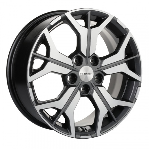 Диск Khomen 1715 7 x 17 5*114,3 Et: 39 Dia: 60,1 Gray-FP