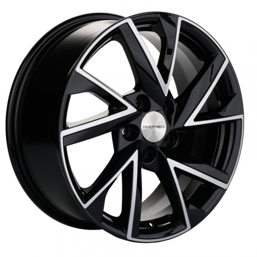 Диск Khomen 1714 7 x 17 5*114,3 Et: 45 Dia: 60,1 Black-FP