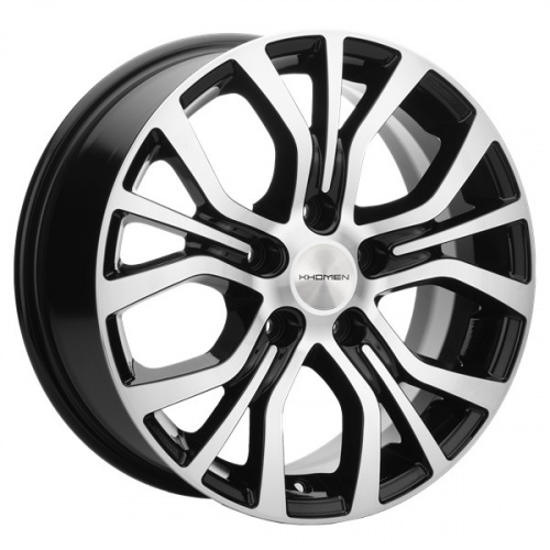 Диск Khomen 1608 6,5 x 16 5*114,3 Et: 38 Dia: 67,1 BLACK-FP