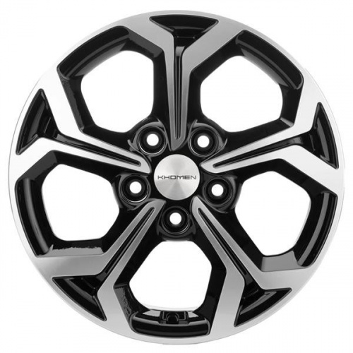 Диск Khomen 1606 6,5 x 16 5*114,3 Et: 50 Dia: 67,1 BLACK-FP