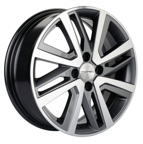 Диск Khomen 1609 6 x 16 4*100 Et: 41 Dia: 60,1 GRAY-FP