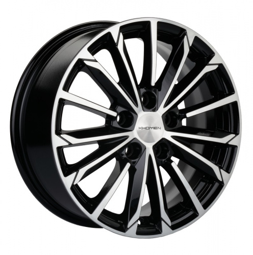 Диск Khomen 1611 6,5 x 16 5*114,3 Et: 45 Dia: 60,1 Black-FP