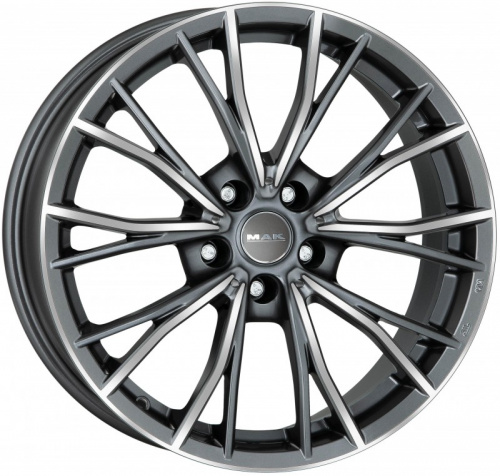 Диск MAK Mark 8 x 18 5*112 Et: 30 Dia: 66,6 Gunmetal Mirror Face