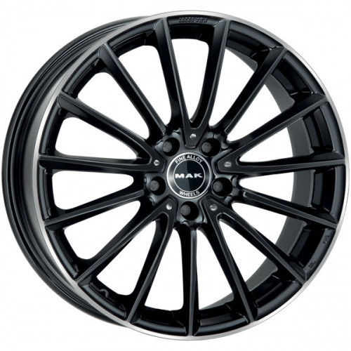 Диск MAK Komet 7,5 x 17 5*112 Et: 36 Dia: 66,6 Gloss Black Mirror Ring