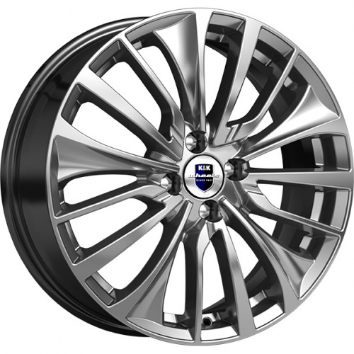 Диск K&K Flanker 6,5 x 17 4*100 Et: 41 Dia: 60,1 ДАРК ПЛАТИНУМ