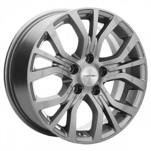 Диск Khomen 1608 6,5 x 16 5*114,3 Et: 41 Dia: 67,1 Gray