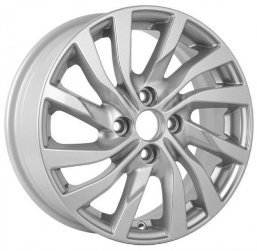 Диск K&K КС882 6 x 15 4*100 Et: 40 Dia: 60,1 сильвер