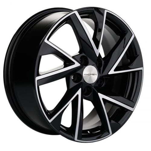 Диск Khomen 1714 7 x 17 5*108 Et: 40 Dia: 60,1 Black-FP