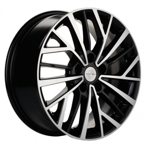 Диск Khomen 1717 7x17 5*108 Et:40 Dia:60,1 Black-FP