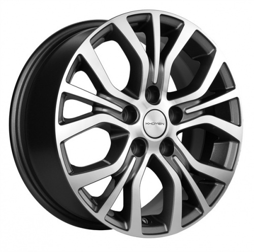 Диск Khomen 1608 6,5x16 5*114,3 Et:38 Dia:60,1 Gray-FP