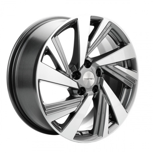 Диск Khomen 1801 7,5x18 5*114,3 Et:45 Dia:66,1 Gray-FP