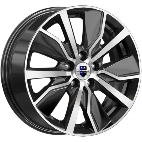 Диск K&K Гамбит 6,5x16 5*114,3 Et:50 Dia:60,1 алмаз чёрный