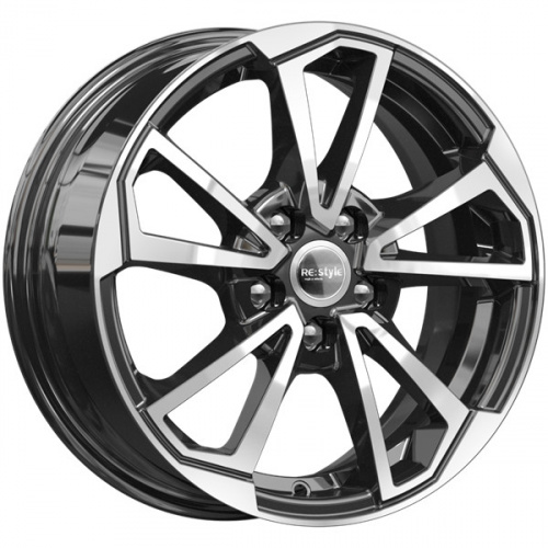 Диск K&K КС1005 6x15 5*100 Et:38 Dia:57,1 алмаз чёрный
