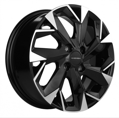 Диск Khomen 1508 6x15 4*98 Et:35 Dia:58,6 Black-FP