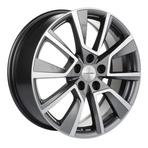 Диск Khomen 1802 7x18 5*114,3 Et:40 Dia:66,1 Gray-FP