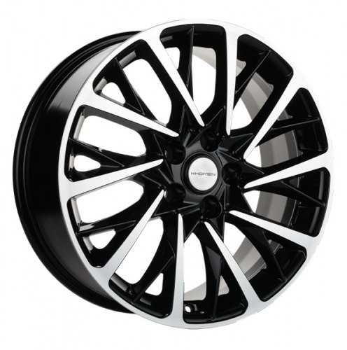 Диск Khomen 1804 7,5x18 5*108 Et:45 Dia:60,1 Black-FP