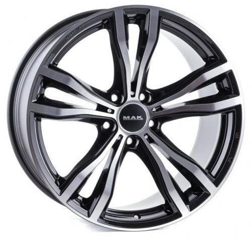 Диск MAK X-Mode 9x19 5*120 Et:18 Dia:74,1 Black Mirror