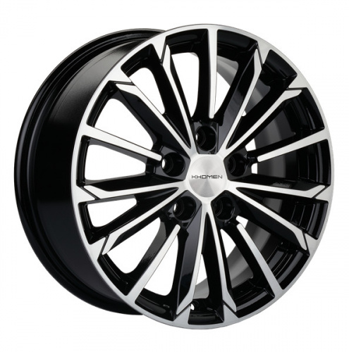 Диск Khomen 1611 6,5x16 5*110 Et:46 Dia:63,3 Black-FP