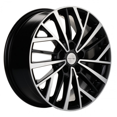 Диск Khomen 1717 7x17 5*110 Et:46 Dia:63,3 Black-FP