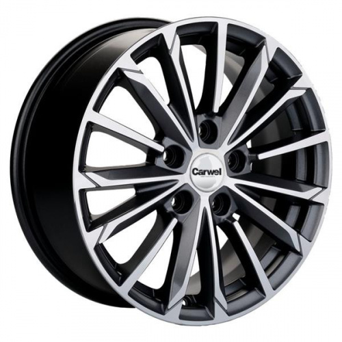 Диск Carwel Тевриз 6,5x16 5*114,3 Et:43 Dia:67,1 BL
