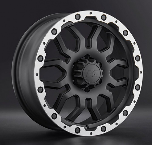 Диск LS wheels LS1285 7,5x17 6*114,3 Et:40 Dia:66,1 mbl