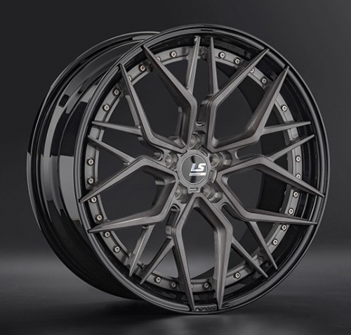 Диск LS Forged FG35 10,5x21 5*112 Et:43 Dia:66,6 ALBRSD-GM/BK