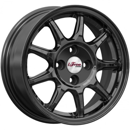 Диск iFree Эвил 5,5x14 4*98 Et:35 Dia:58,5 BK