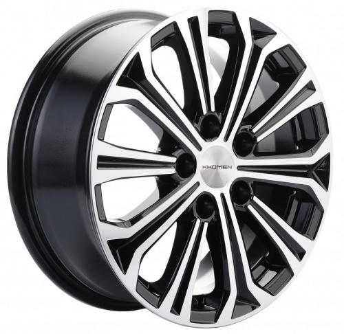 Диск Khomen 1610 6,5x16 5*114,3 Et:43 Dia:67,1 BLACK-FP