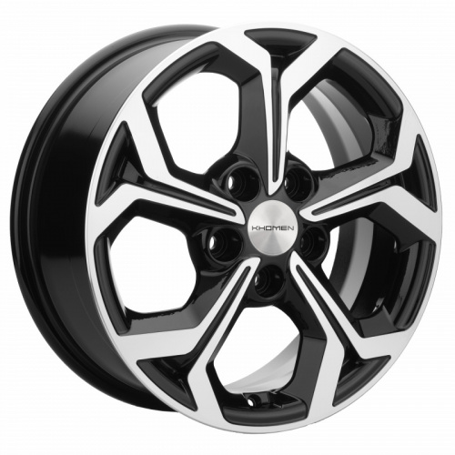 Диск Khomen 1606 6,5x16 5*114,3 Et:46 Dia:67,1 Black-FP