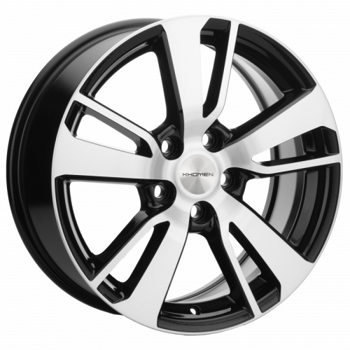 Диск Khomen 1704 7x17 5*114,3 Et:48,5 Dia:67,1 Black-FP